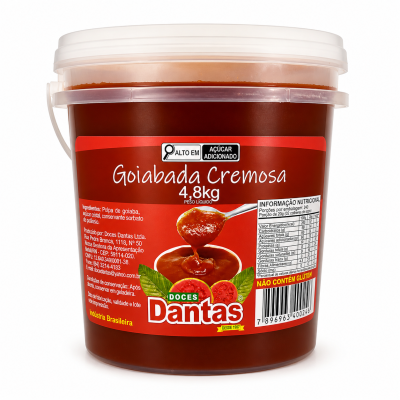 Doce Cremoso - Goiabada – 4,8kg